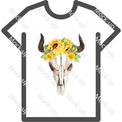 Sublimation Transfer Shirt Mock-up 8.5 x 11 - Portrait