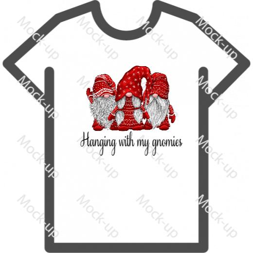 Digital Transfer Shirt Mock-up 11 x 8.5 - Landscape