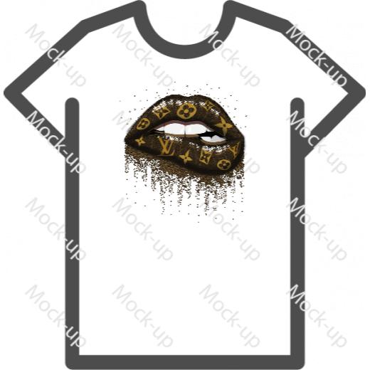 Digital Transfer Shirt Mock-up 11 x 8.5 - Landscape