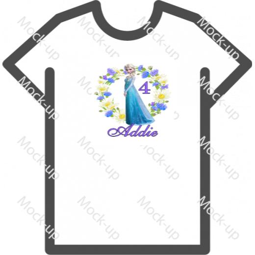 Sublimation Transfer Shirt Mock-up 8.5 x 11 - Portrait