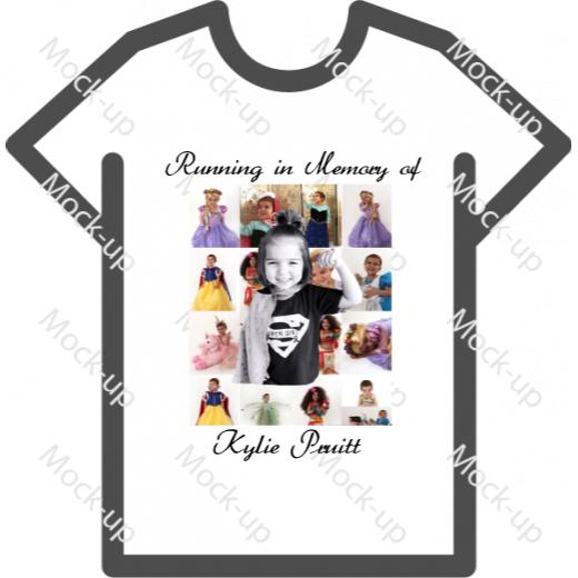 Digital Transfer Shirt Mock-up 8.5 x 11 - Portrait