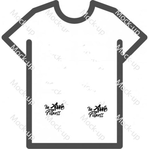 Digital Transfer Shirt Mock-up 8.5 x 11 - Portrait