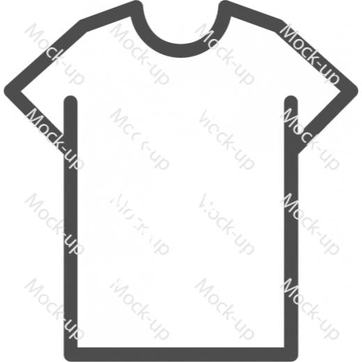 Digital Transfer Shirt Mock-up 8.5 x 11 - Portrait