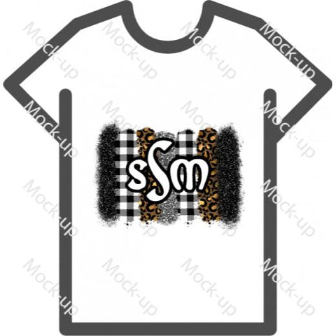 Sublimation Transfer Shirt Mock-up 8.5 x 11 - Portrait