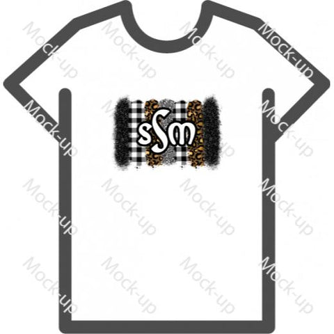 Sublimation Transfer Shirt Mock-up 8.5 x 11 - Portrait