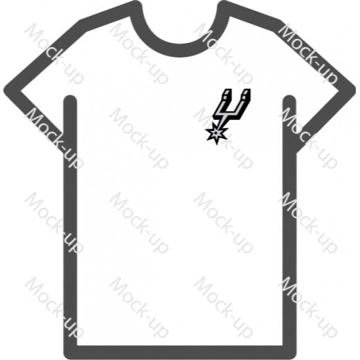 Digital Transfer Shirt Mock-up 8.5 x 11 - Portrait