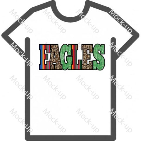 Sublimation Transfer Shirt Mock-up 11 x 8.5 - Landscape