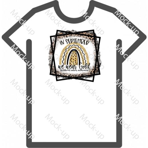 Sublimation Transfer Shirt Mock-up 11 x 8.5 - Landscape