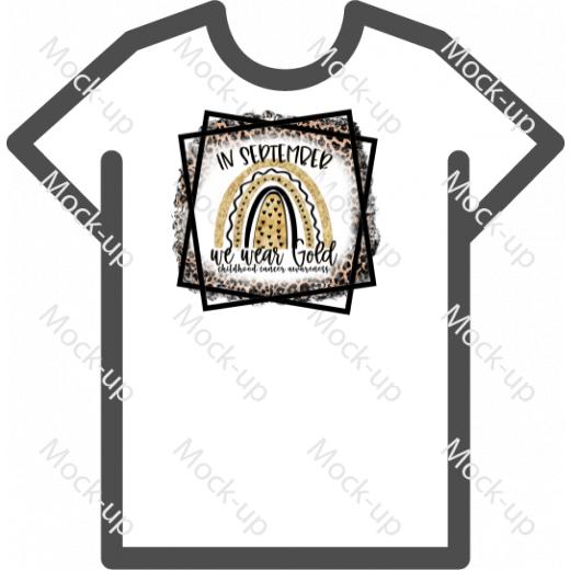 Sublimation Transfer Shirt Mock-up 11 x 8.5 - Landscape