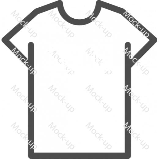 Digital Transfer Shirt Mock-up 11 x 8.5 - Landscape