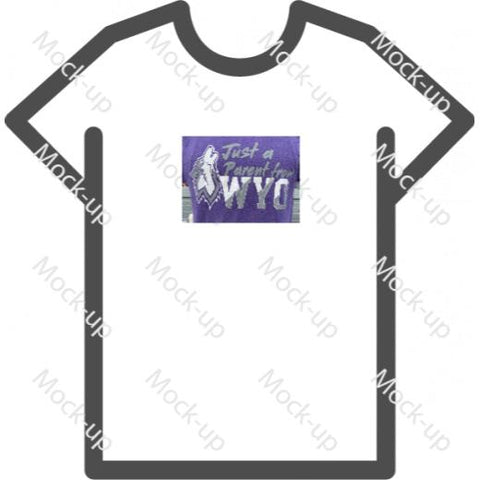 Sublimation Transfer Shirt Mock-up 11 x 8.5 - Landscape