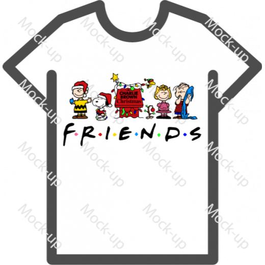 Digital Transfer Shirt Mock-up 11 x 8.5 - Landscape