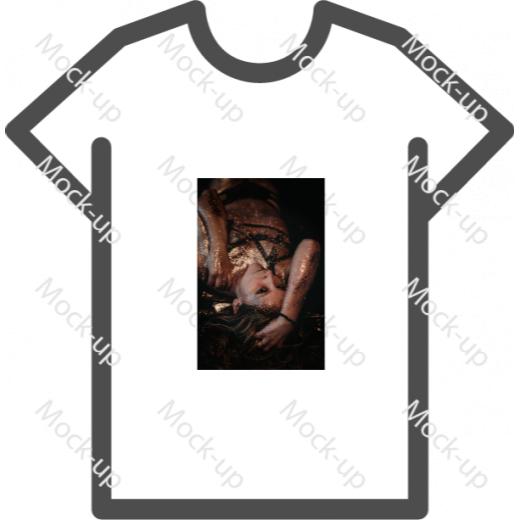 Sublimation Transfer Shirt Mock-up 8.5 x 11 - Portrait