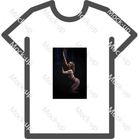 Sublimation Transfer Shirt Mock-up 8.5 x 11 - Portrait