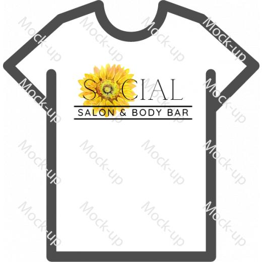 Sublimation Transfer Shirt Mock-up 11 x 8.5 - Landscape