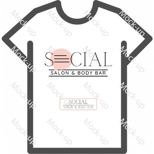 Sublimation Transfer Shirt Mock-up 8.5 x 11 - Portrait