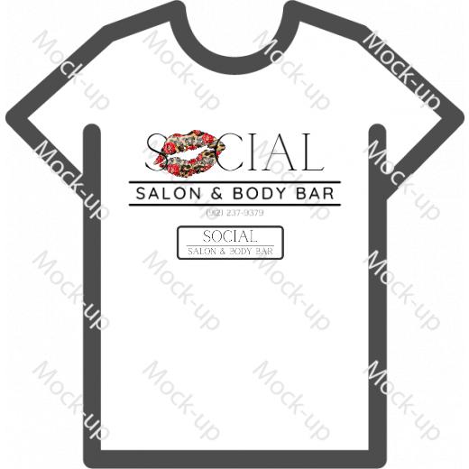 Sublimation Transfer Shirt Mock-up 11 x 8.5 - Landscape