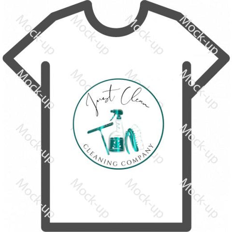 Sublimation Transfer Shirt Mock-up 8.5 x 11 - Portrait