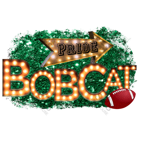 Bobcats Pride Green