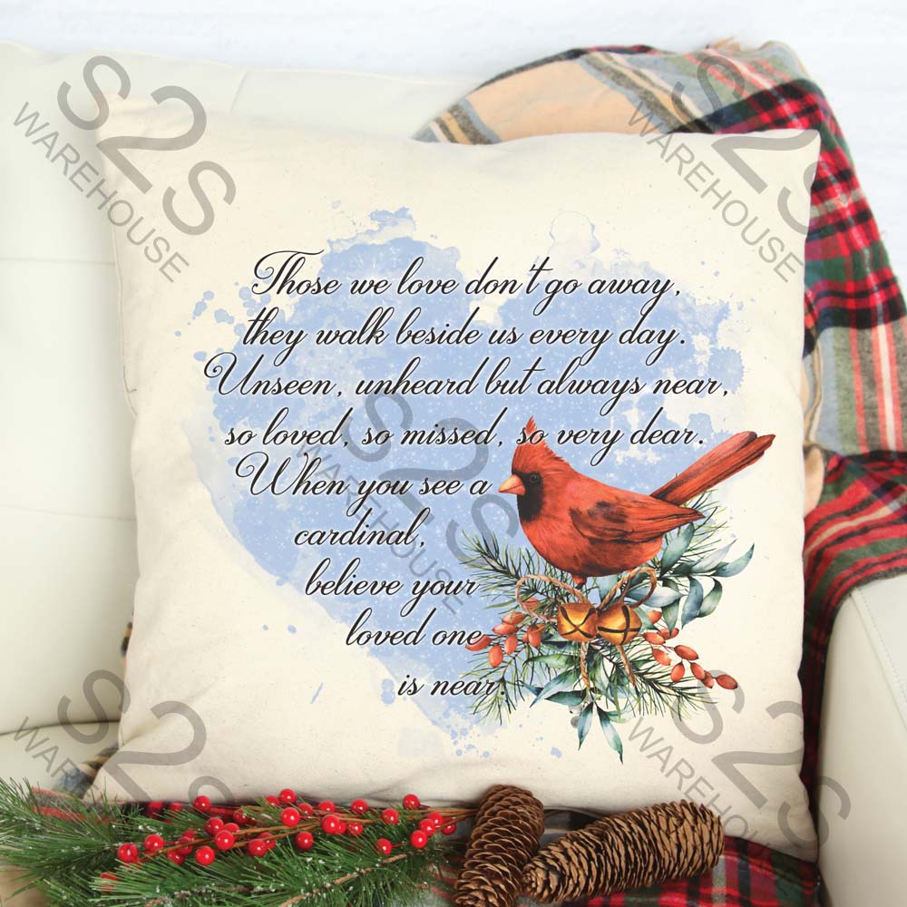 Christmas Cardinal Memorial Poem