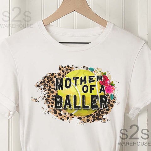 Floral Mother Baller Tennis