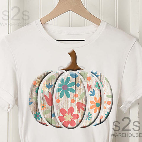 Floral Pumpkin 1