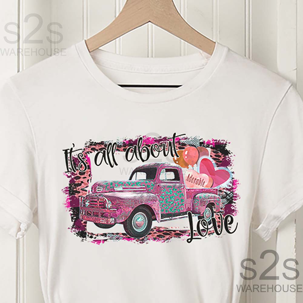 Its All About Love Pink Truck v2