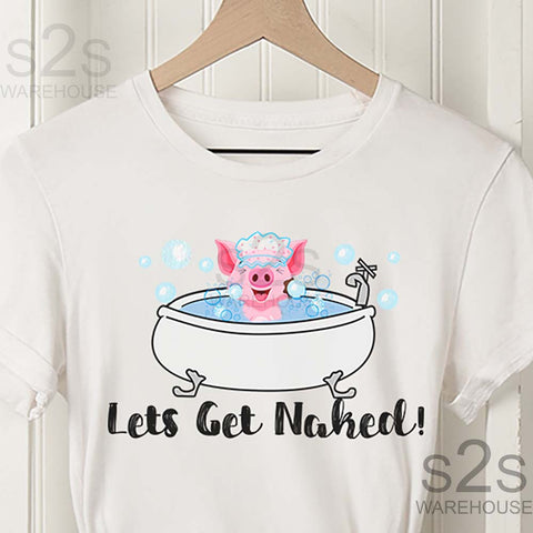 Lets Get Naked Pig Bath