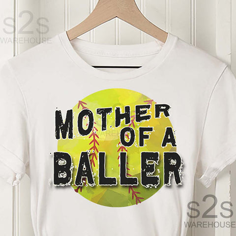 Plain Softball Mother Baller