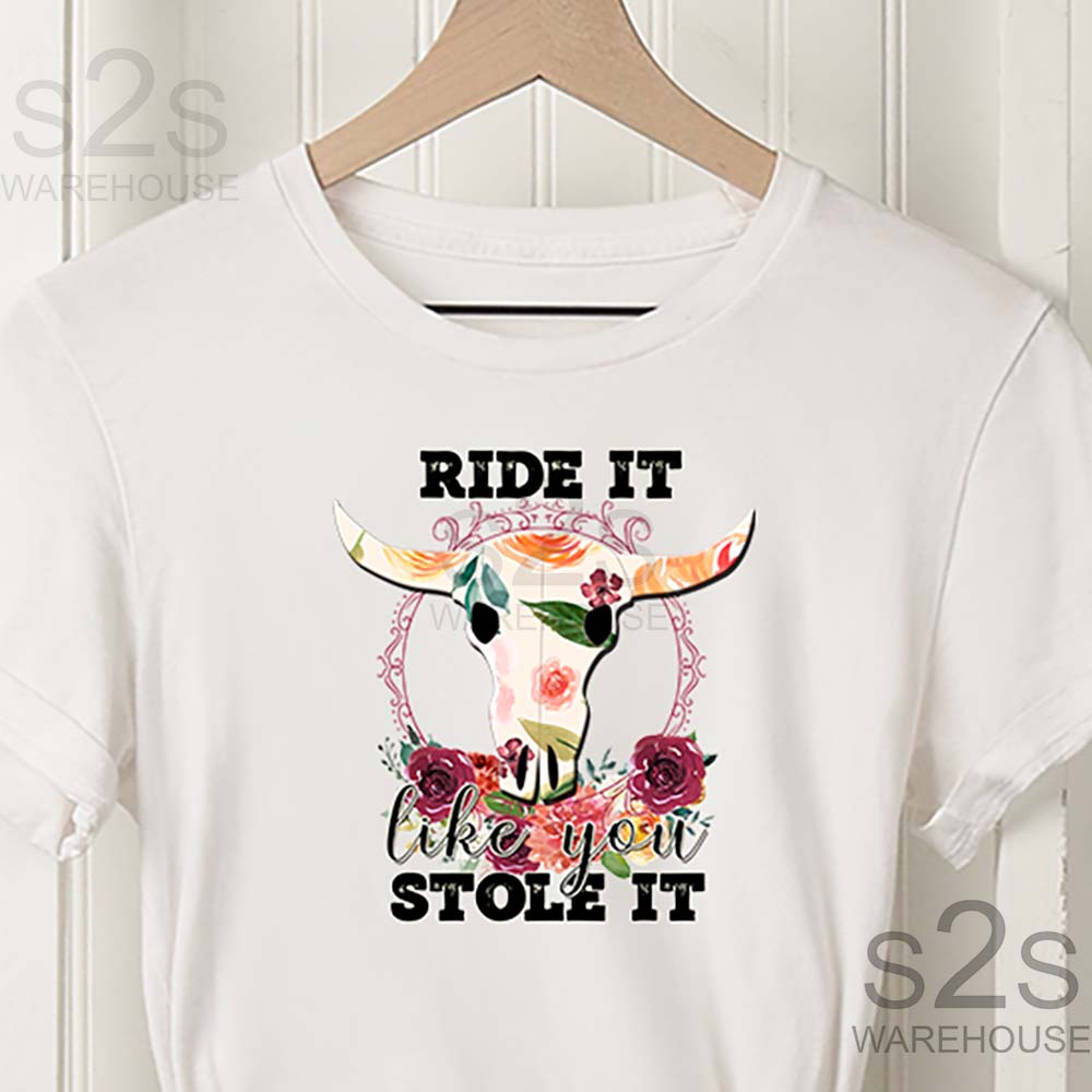 Ride It Like Stole It Skull