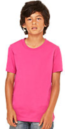 BC Jersey Short Sleeve Youth Tee - 3001Y