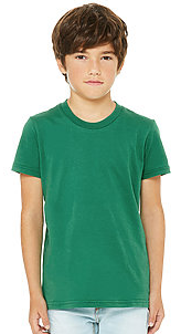 BC Jersey Short Sleeve Youth Tee - 3001Y