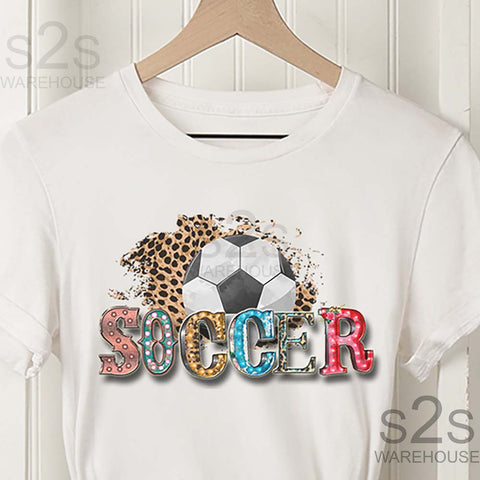 Soccer Leopard Marquee