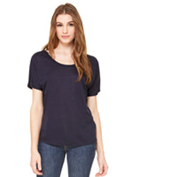 BC Womens Slouchy Shirt Sleeve Tee - 8816