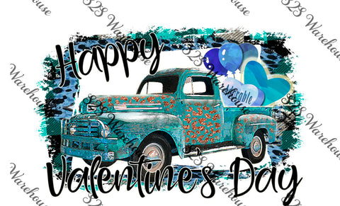 Blue Valentines Truck Splash