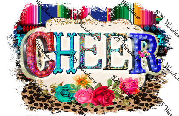 Cheer Serape Logo