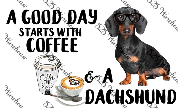 Coffee And A Dachshund2