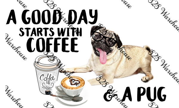 Coffee And A Pug