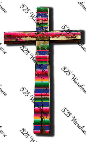 Serape Cross Plain