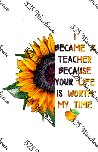 Teacher Sunflower