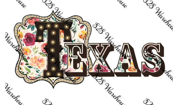 Texas Floral Logo