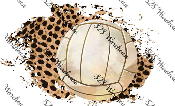 Volleyball Leopard Baller